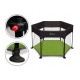 Lionelo - Tarc de joaca Roel Pliere ultra-compacta Conform cu standardul europeane de securitate EN12227 Green Limon