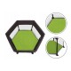 Lionelo - Tarc de joaca Roel Pliere ultra-compacta Conform cu standardul europeane de securitate EN12227 Green Limon