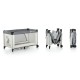 Petite&Mars - Patut pliant cu un nivel Cu intrare laterala cu fermoar 2 roti 120x60 cm Nyja Teddy Biker Conform cu standardele e