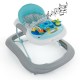 Petite&Mars - Premergator Monty Panou interactiv Reglabil pe inaltime Roti Sustine 12 kg Chevron Blue