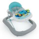 Petite&Mars - Premergator Monty Panou interactiv Reglabil pe inaltime Roti Sustine 12 kg Chevron Blue