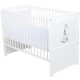 Babyneeds- Patut din lemn Nadia II Girafa transformabil pt bebe si junior 120x60 cm Multifunctional Din lemn de pin si mdf Stabi