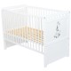 Babyneeds- Patut din lemn Nadia II Girafa transformabil pt bebe si junior 120x60 cm Multifunctional Din lemn de pin si mdf Stabi