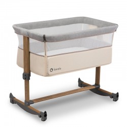 Lionelo - Patut co-sleeper Leonie Cu sistem de leganare Cu setare unghiulara Reglabil in 5 pozitii pe inaltime Conform cu standa