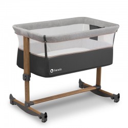 Lionelo - Patut co-sleeper Leonie Cu sistem de leganare Cu setare unghiulara Reglabil in 5 pozitii pe inaltime Conform cu standa