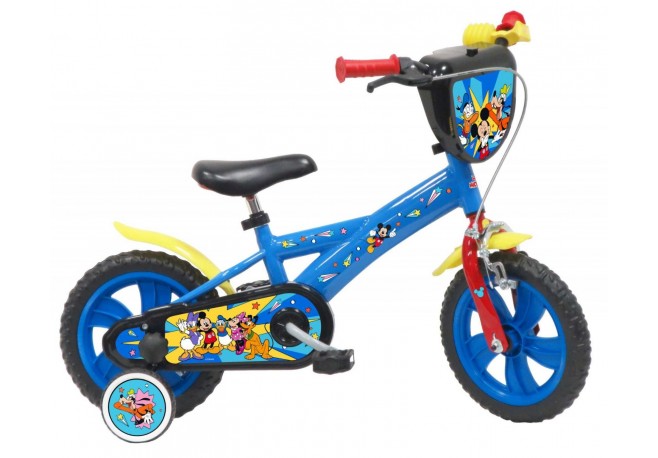 Bicicleta Denver Mickey Mouse 12 inch albastra