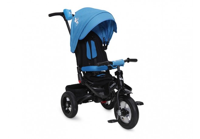 Tricicleta copii Moni Jockey Albastru