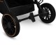 Lionelo - Carucior 3 in 1 Riya Cu landou dotat cu salteluta Fiki-Miki  Cu scoica auto Cu accesorii Cadru din aluminiu Cu sezut r