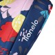 Lionelo - Tricicleta Haari Blue Navy Suport picioare Control al directiei Scaun reversibil Rotire 360 grade Pliabila Conform cu 