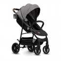 Lionelo - Carucior sport Zoey De la nastere Cu accesorii Cadru din aluminiu 0- 15 kg Conform cu standardul european de securitat