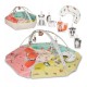 Lionelo - Salteluta interactiva Jenny cu jucarii 130x130 cm Conform cu standardul european de securitate EN71 Multicolor