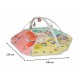 Lionelo - Salteluta interactiva Jenny cu jucarii 130x130 cm Conform cu standardul european de securitate EN71 Multicolor