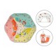 Lionelo - Salteluta interactiva Jenny cu jucarii 130x130 cm Conform cu standardul european de securitate EN71 Multicolor