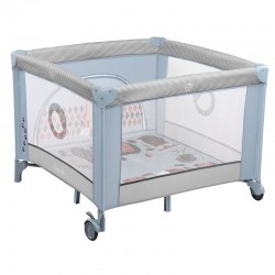 Lionelo - Tarc de joaca Lene Cu roti Cu intrare laterala cu fermoar 100 x 100 cm Conform cu standardul europeane de securitate E