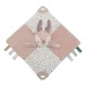 Petite&Mars - Paturica moale Cu zornaitoare de plus Caprioara Suzie Cu jucarie dentitie 31 x 31 x 12 cm Conform cu standardul eu
