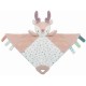 Petite&Mars - Paturica moale Cu zornaitoare de plus Caprioara Suzie Cu jucarie dentitie 31 x 31 x 12 cm Conform cu standardul eu