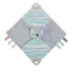 Petite&Mars - Paturica moale Cu zornaitoare de plus Veverita Boby Cu jucarie dentitie 31 x 31 x 12 cm Conform cu standardul euro