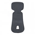 Petite&Mars - Husa anti-transpiratie pentru scaune auto 3D Aero 63 x 25 cm 0-13 kg Gri