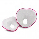 Qmini - Perna ergonomica impotriva plagiocefaliei 22x22 cm Roz