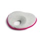 Qmini - Perna ergonomica impotriva plagiocefaliei 22x22 cm Roz