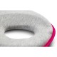 Qmini - Perna ergonomica impotriva plagiocefaliei 22x22 cm Roz
