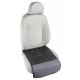 Petite&Mars - Protectie impermeabila pentru bancheta auto si spatar Cu organizator 3 in 1  Savior Gri