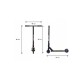 Lionelo - Trotineta Whizz Pentru Acrobatii Rulmenti ABEC-9 Sistemul de compresie IHC 9 20 - 100 kg Conform cu standardul europea