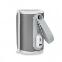 Lionelo - Incalzitor biberoane ThermUp Go Portabil Temperatura constanta pana la 24 h Incarcare USB Gri