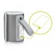 Lionelo - Incalzitor biberoane ThermUp Go Portabil Temperatura constanta pana la 24 h Incarcare USB Gri