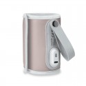 Lionelo - Incalzitor biberoane ThermUp Go Portabil Temperatura constanta pana la 24 h Incarcare USB Roz