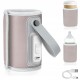 Lionelo - Incalzitor biberoane ThermUp Go Portabil Temperatura constanta pana la 24 h Incarcare USB Roz