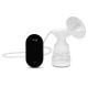 Lionelo - Pompa de san Fidi Go Functie de masaj Autonomie pana la 90 min Afisaj LED Cu accesorii Gri Pal