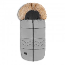 Lionelo - Sac de iarna pentru carucior Frode 90x45 cm Impermeabil Universal Gri