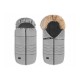 Lionelo - Sac de iarna pentru carucior Frode 90x45 cm Impermeabil Universal Gri