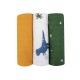 Lionelo - Set 3 scutece multifunctionale Dino Din Bambus 70x70 cm Multicolor