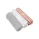 Lionelo - Set 3 scutece multifunctionale Rainbow Din Bambus 70x70 cm Multicolor
