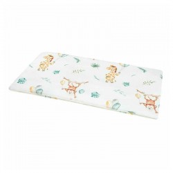 Bocioland - Perna clasica de dormit Din bambus 60x40 cm Giraffe
