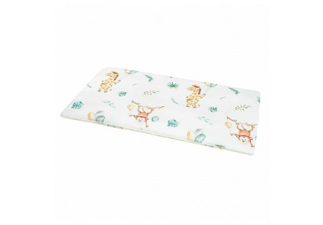 Bocioland - Perna clasica de dormit Din bambus 60x40 cm Giraffe