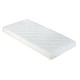 Saltea pentru patut YappyAir din latex si spuma de carbon YappyKids 120x60x10 cm Alb