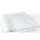 Saltea de infasat YappyNordWhite cu doua cearceafuri impermeabile YappyKids 73x55 cm Alb