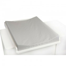 Saltea de infasat YappyGrey cu husa din bumbac organic Detasabila si lavabila YappyKids 73x55 cm Gri