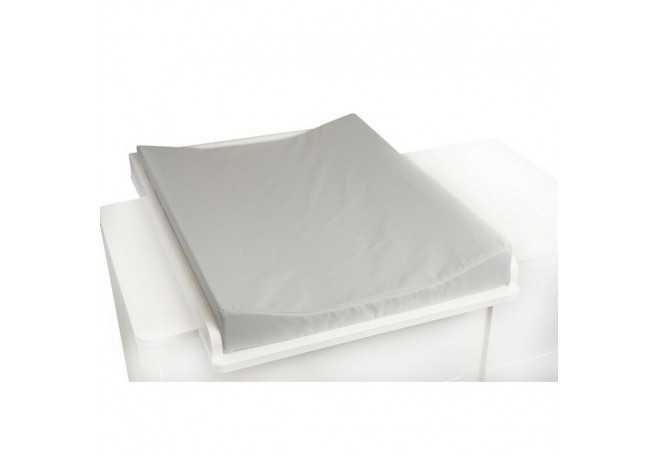 Saltea de infasat YappyGrey cu husa din bumbac organic Detasabila si lavabila YappyKids 73x55 cm Gri