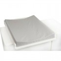 Saltea de infasat YappyGrey cu husa din bumbac organic Detasabila si lavabila YappyKids 73x55 cm Gri
