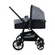 Carucior transformabil 3 in 1 Trio Easy Cu parte sport transformabila in landou scoica auto husa picioare geanta mamici si acces