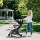 Carucior sport pliabil automat Nano Cadru din aluminium maner din piele ecologica spatar reglabil suport pentru sticla Conform c