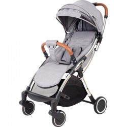 Carucior sport pliabil automat Nano Cadru din aluminium maner din piele ecologica spatar reglabil suport pentru sticla Conform c