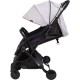 Carucior gemeni Twin Cadru din aluminiu Spatar reglabil Pliere compacta Conform cu standardul european de securitate EN 1888-1:2