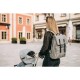 Rucsac pentru mamici Gold Cu multiple compartimente si salteluta de schimbat FreeON 30 x 22 x 42 cm Grey