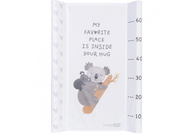 Saltea de infasat cu taliometru Soft Love FreeON 70 x 50 cm Koala
