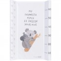 Saltea de infasat cu taliometru Soft Love FreeON 70 x 50 cm Koala